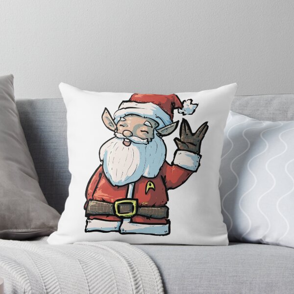 Item preview, Live Long and Ho Ho Ho designed and sold by Cute & Funny Hand-Drawn Prints | Happy Doodle Friends Shop.
