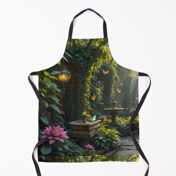 Item preview, Enchanted Garden Vibrant Flowers Butterflies Love Peace designed and sold by ART ATTACK ZONE.