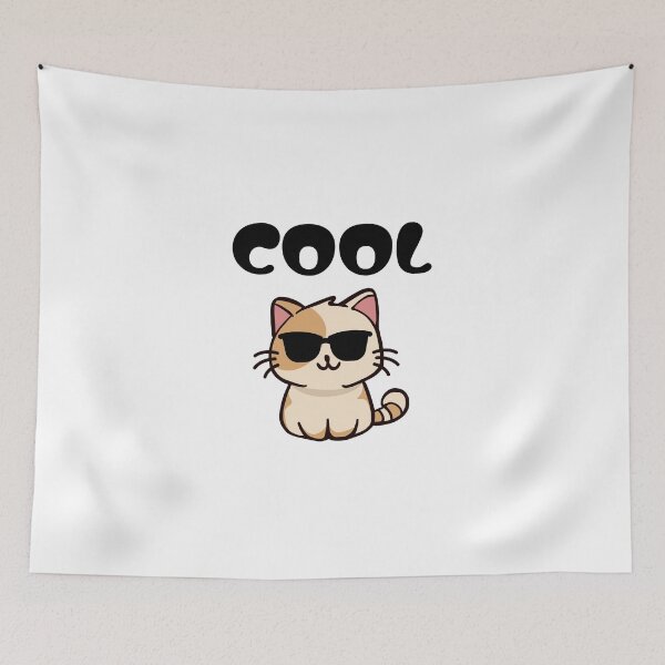 Item preview, Cool Kitty with Sunglasses designed and sold by NEXOWEAR.