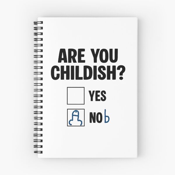 Item preview, Are You Childish Yes No designed and sold by cerima.