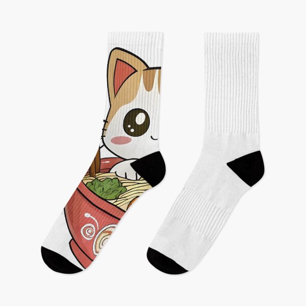 Item preview, Cat and Ramen Kitten designed and sold by Uglyandcute.