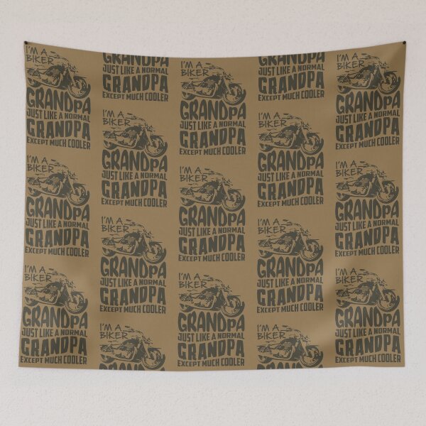 Item preview, I'm a Biker Grandpa designed and sold by Trexyca Artworks Store.