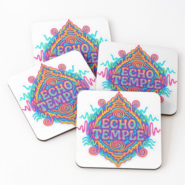Item preview, Echo Temple – Psychedelic Sound Frequency Art designed and sold by |TRSSHOP|.