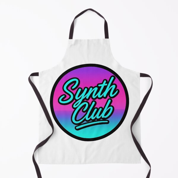 Item preview, Synth Club – Neon Synthwave Music Logo designed and sold by |TRSSHOP|.