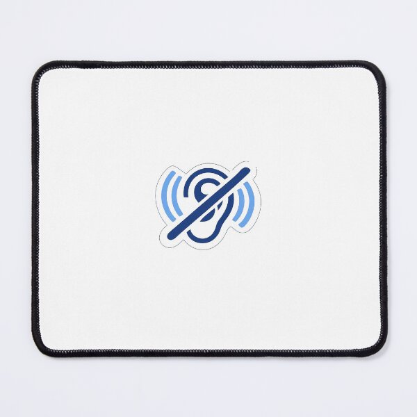 Item preview, Noise Cancel Icon Sticker — Focus Mode UI (Minimal) designed and sold by Ipzard1.