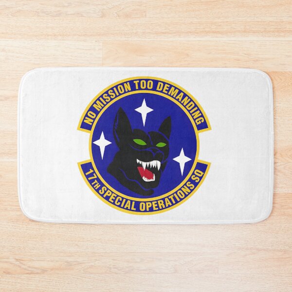 Item preview, No Mission Too Demanding: 17th Special Operations Squadron Emblem designed and sold by CharlieDesings.