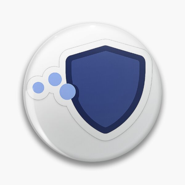 Item preview, Distraction Firewall Sticker — Focus Mode UI (Minimal) designed and sold by Ipzard1.