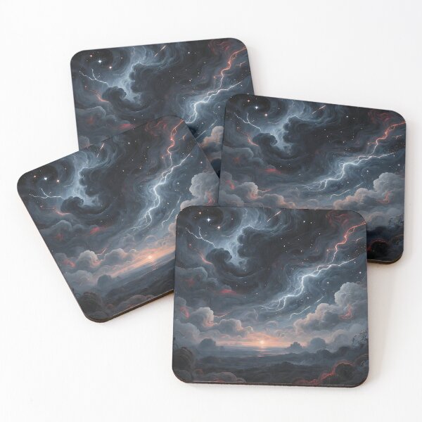 Item preview, Sky, stars and chaos designed and sold by AbsoluteAI.