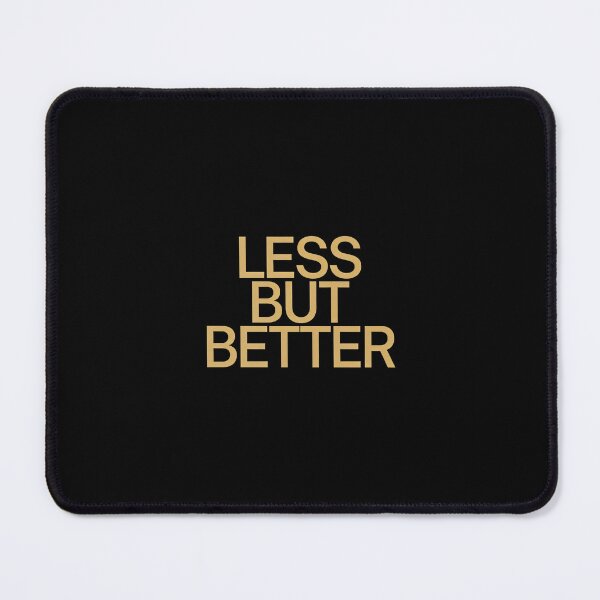 Item preview, Less But Better: A minimalist typographic design.  designed and sold by Boundless PixelForge.