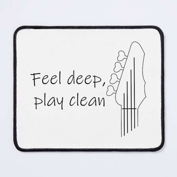 Item preview, Guitar Bass Feel deep, play clean designed and sold by Wolf on the Stroke.
