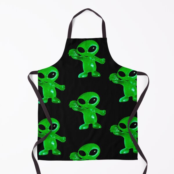 Item preview, Extraterrestre verde con hamburguesa de ElitebyElise designed and sold by ElitebyElise.
