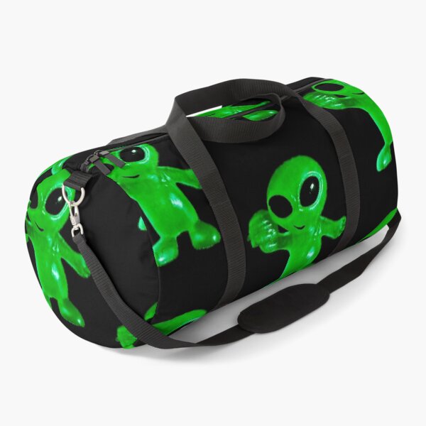 Item preview, Green Alien with Hamburger by ElitebyElise designed and sold by ElitebyElise.