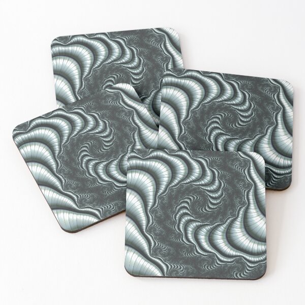 Item preview, Vortex Greyscale Fractal  designed and sold by Lizzy B.