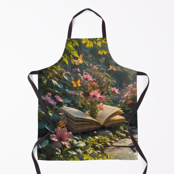 Item preview, 3 Enchanted Garden Vibrant Flowers Butterflies Love Peace designed and sold by ART ATTACK ZONE.