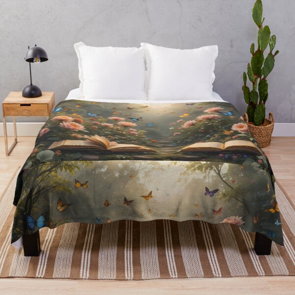 Item preview, 7 Enchanted Garden Vibrant Flowers Butterflies Love Peace designed and sold by ART ATTACK ZONE.