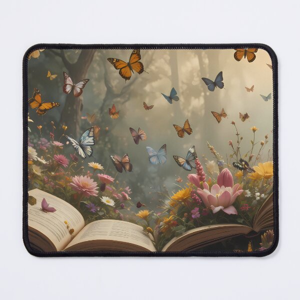 Item preview, 11 Enchanted Garden Vibrant Flowers Butterflies Love Peace designed and sold by ART ATTACK ZONE.