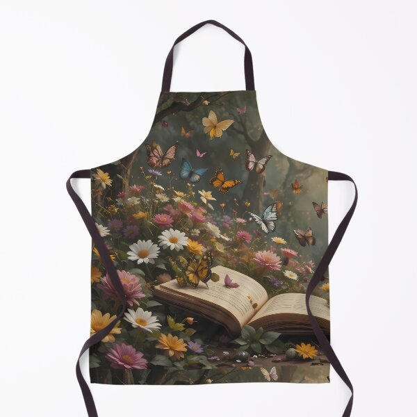 Item preview, 11 Enchanted Garden Vibrant Flowers Butterflies Love Peace designed and sold by ART ATTACK ZONE.