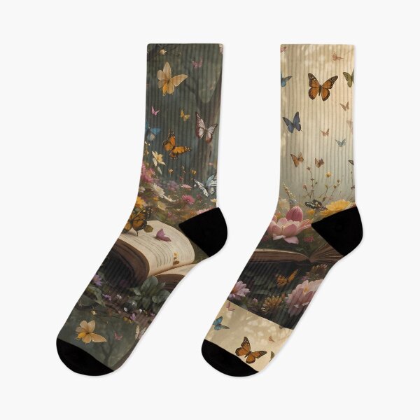 Item preview, 11 Enchanted Garden Vibrant Flowers Butterflies Love Peace designed and sold by ART ATTACK ZONE.