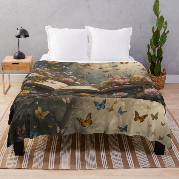 Item preview, 11 Enchanted Garden Vibrant Flowers Butterflies Love Peace designed and sold by ART ATTACK ZONE.