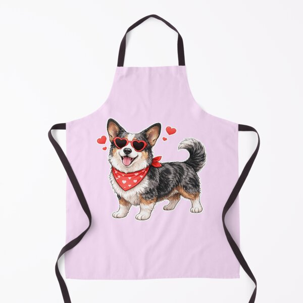 Item preview, Welsh Corgi Cardigan with Hearts - Cute Cartoon Style designed and sold by GoodyPaws.