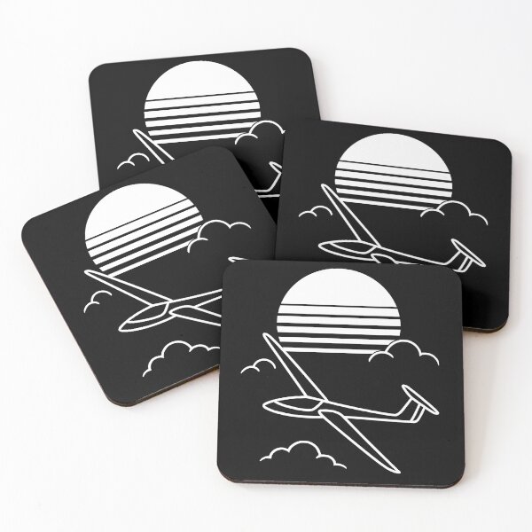 Item preview, Minimalist airplane, retro sunset designed and sold by UCbornscheuerlimited.