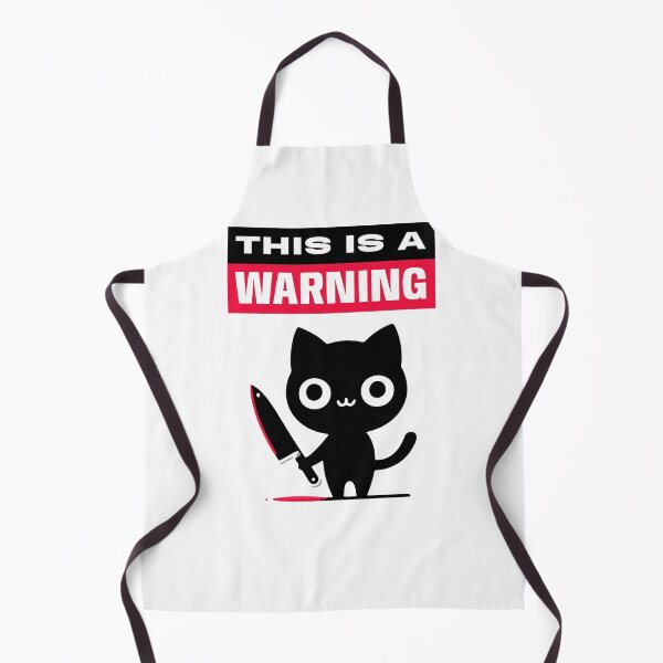 Item preview, Cat: This is a Warning designed and sold by Syahrasi.
