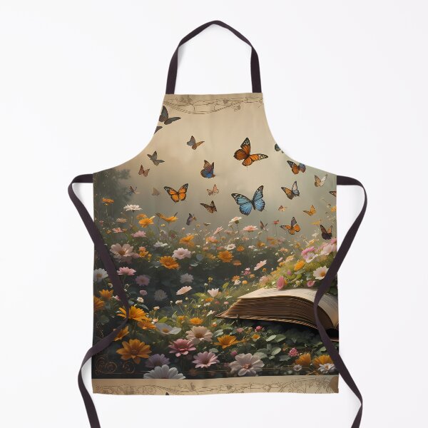 Item preview, A Enchanted Garden Vibrant Flowers Butterflies Love Peace designed and sold by ART ATTACK ZONE.