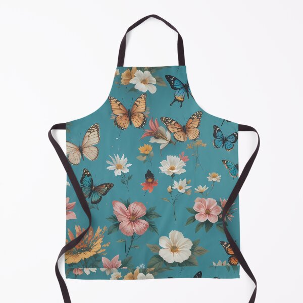 Item preview, B Enchanted Garden Vibrant Flowers Butterflies Love Peace designed and sold by ART ATTACK ZONE.