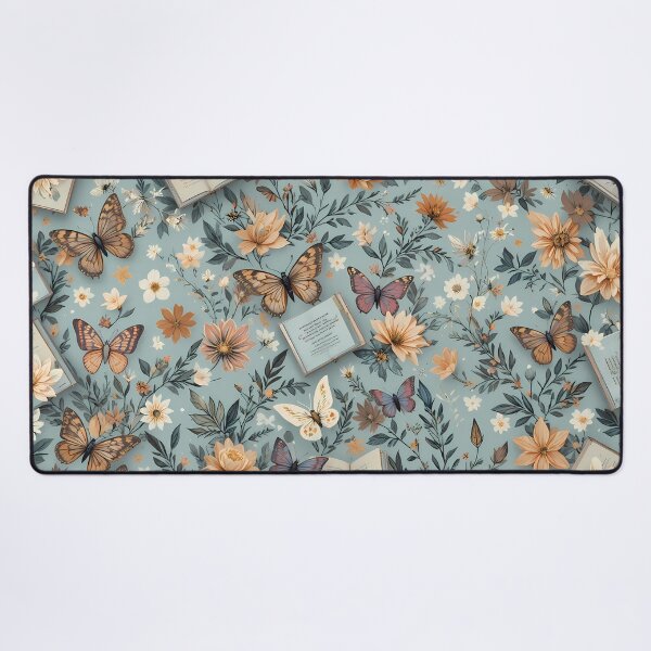 Item preview, D Enchanted Garden Vibrant Flowers Butterflies Love Peace designed and sold by ART ATTACK ZONE.