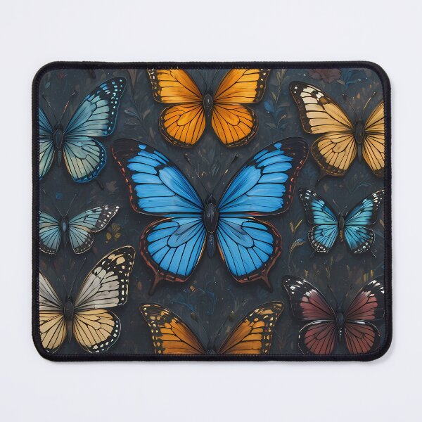 Item preview, F Enchanted Garden Vibrant Flowers Butterflies Love Peace designed and sold by ART ATTACK ZONE.