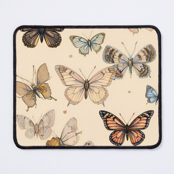 Item preview, G Enchanted Garden Vibrant Flowers Butterflies Love Peace designed and sold by ART ATTACK ZONE.