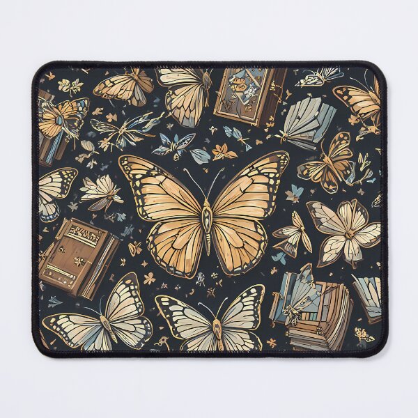 Item preview, H Enchanted Garden Vibrant Flowers Butterflies Love Peace designed and sold by ART ATTACK ZONE.