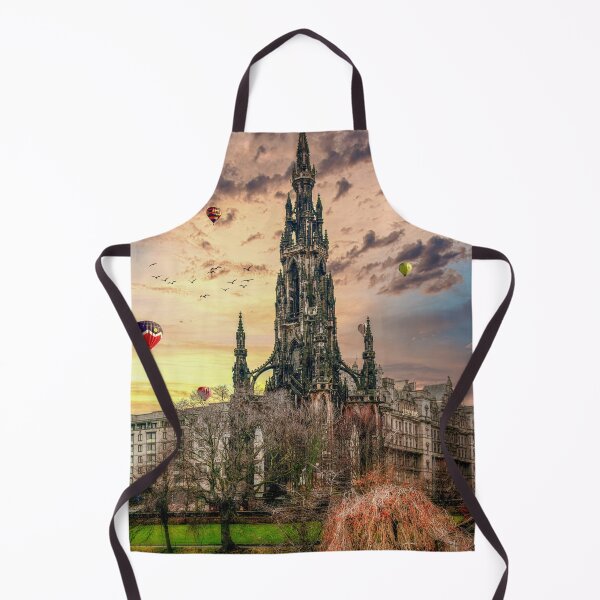 Item preview, Hot Air Balloons Over Edinburgh designed and sold by RJW Images.