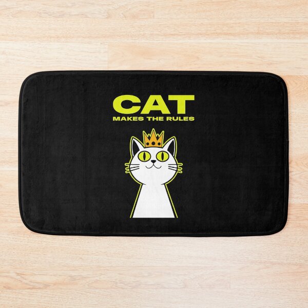 Item preview, Cat Makes the Rules designed and sold by Syahrasi.