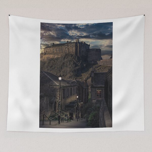 Item preview, Edinburgh Castle from the Vennel designed and sold by RJW Images.
