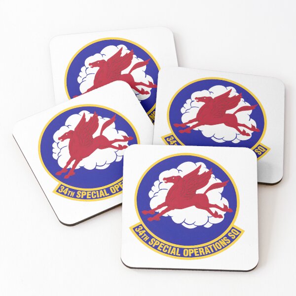 Item preview, Swift Pegasus: 34th Special Operations Squadron Emblem designed and sold by CharlieDesings.