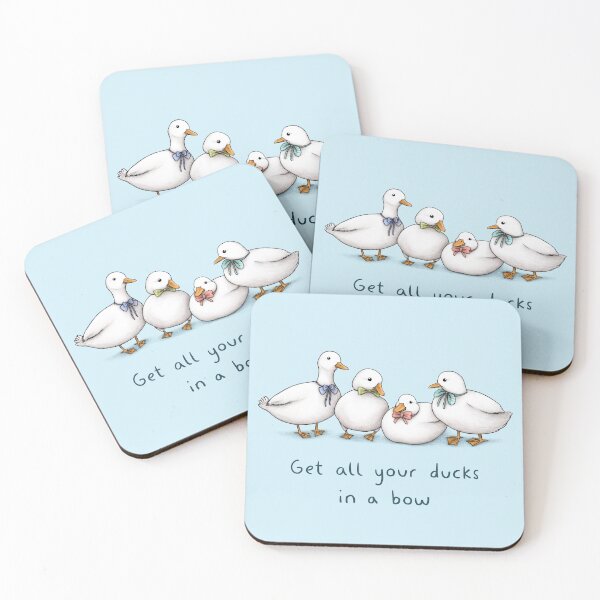 Item preview, Ducks In A Bow designed and sold by SophieCorrigan.