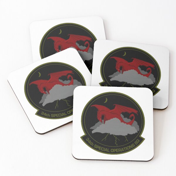 Item preview, Swift Pegasus: 34th Special Operations Squadron Emblem designed and sold by CharlieDesings.