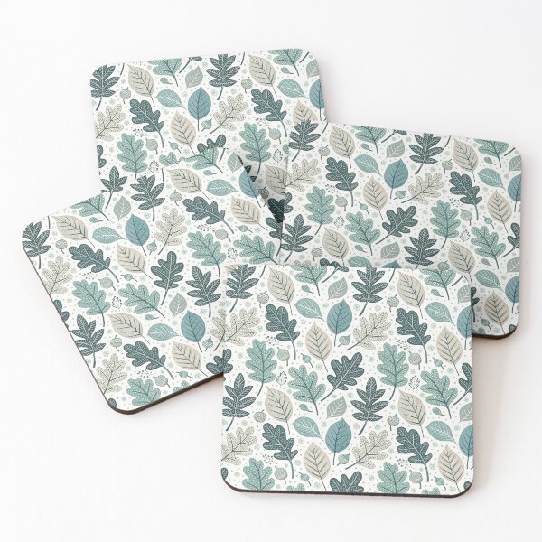 Item preview, Nordic Leaves | Scandinavian Folk Art designed and sold by Shuga-Design.