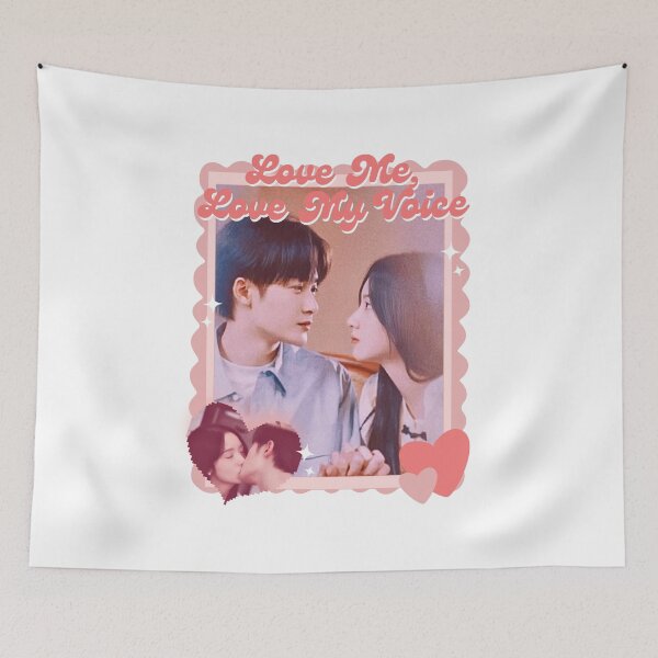 Item preview, Love Me, Love My Voice Chinese Romance Drama C-drama illustration designed and sold by HELL0WBELLO.