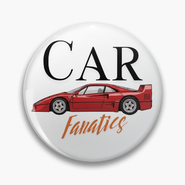 Item preview, Car Fanatics – The Red Icon: Passion and Legendary Performance designed and sold by Fuel-Shirts.
