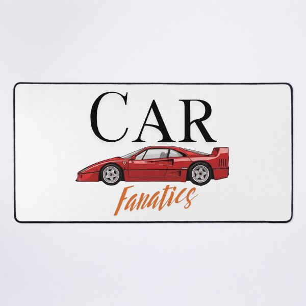 Item preview, Car Fanatics – The Red Icon: Passion and Legendary Performance designed and sold by Fuel-Shirts.