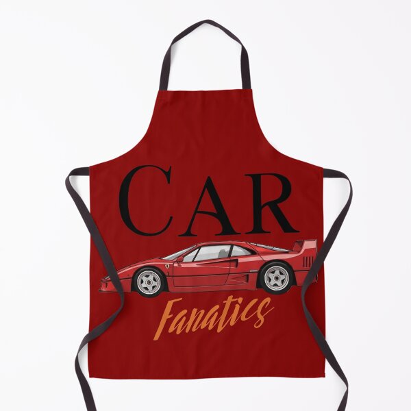 Item preview, Car Fanatics – The Red Icon: Passion and Legendary Performance designed and sold by Fuel-Shirts.
