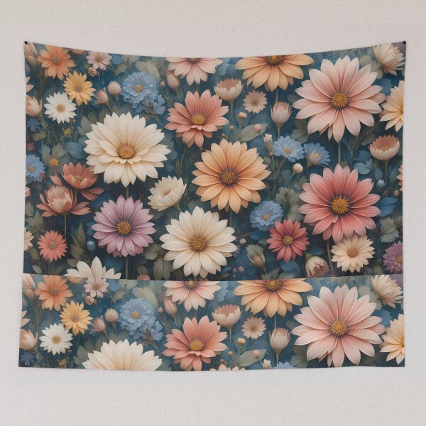 Item preview, Time Enchanted Garden Vibrant Flowers Butterflies Love Peace designed and sold by ART ATTACK ZONE.