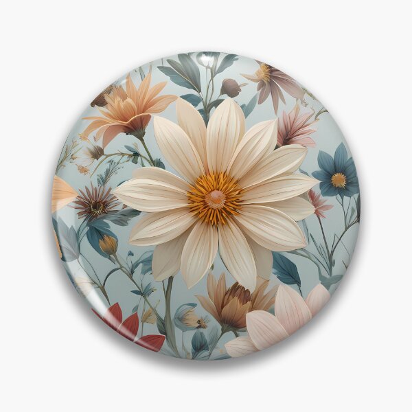 Item preview, Fun Enchanted Garden Vibrant Flowers Butterflies Love Peace designed and sold by ART ATTACK ZONE.
