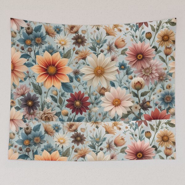 Item preview, Fun Enchanted Garden Vibrant Flowers Butterflies Love Peace designed and sold by ART ATTACK ZONE.
