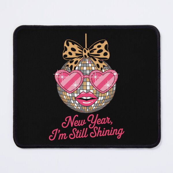 Item preview, New Year Disco Ball Coquette Bow designed and sold by comptorasunfia.