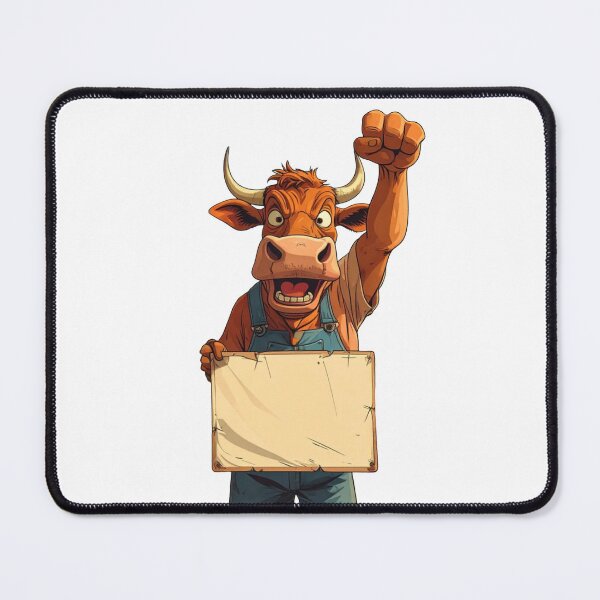 Item preview, cow protest designed and sold by elfuente.