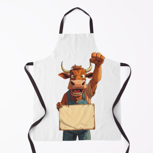 Item preview, cow protest designed and sold by elfuente.