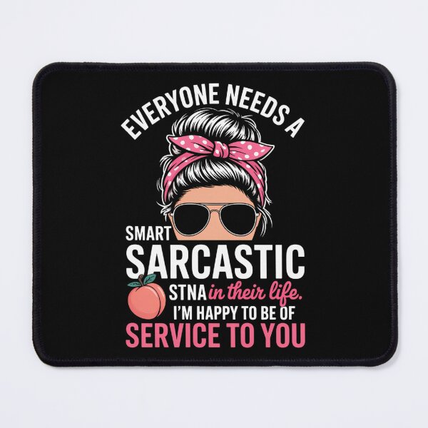 Item preview, Nurse Sarcastic Messy Bun Nursing designed and sold by comptorasunfia.